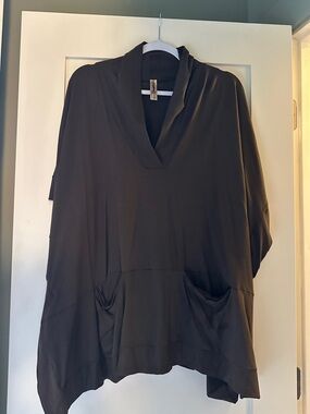 ANGELROX frida poncho in sable